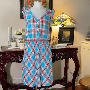 Kenzie plaid dress 